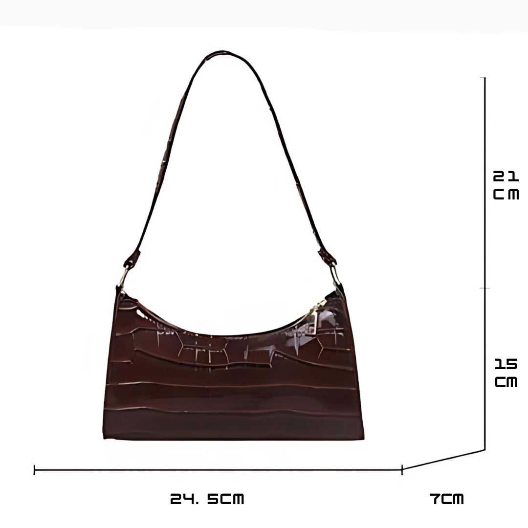 Vallenne™ Shiny Leather Bag