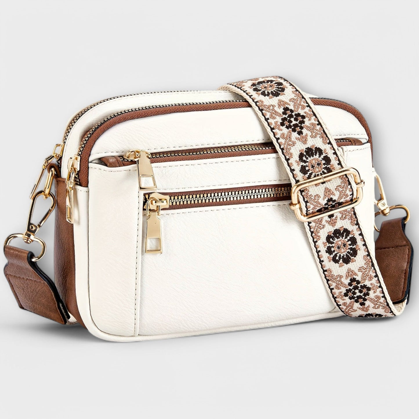 Vallenne™ Crossbody Bag Made of Vegan Leather