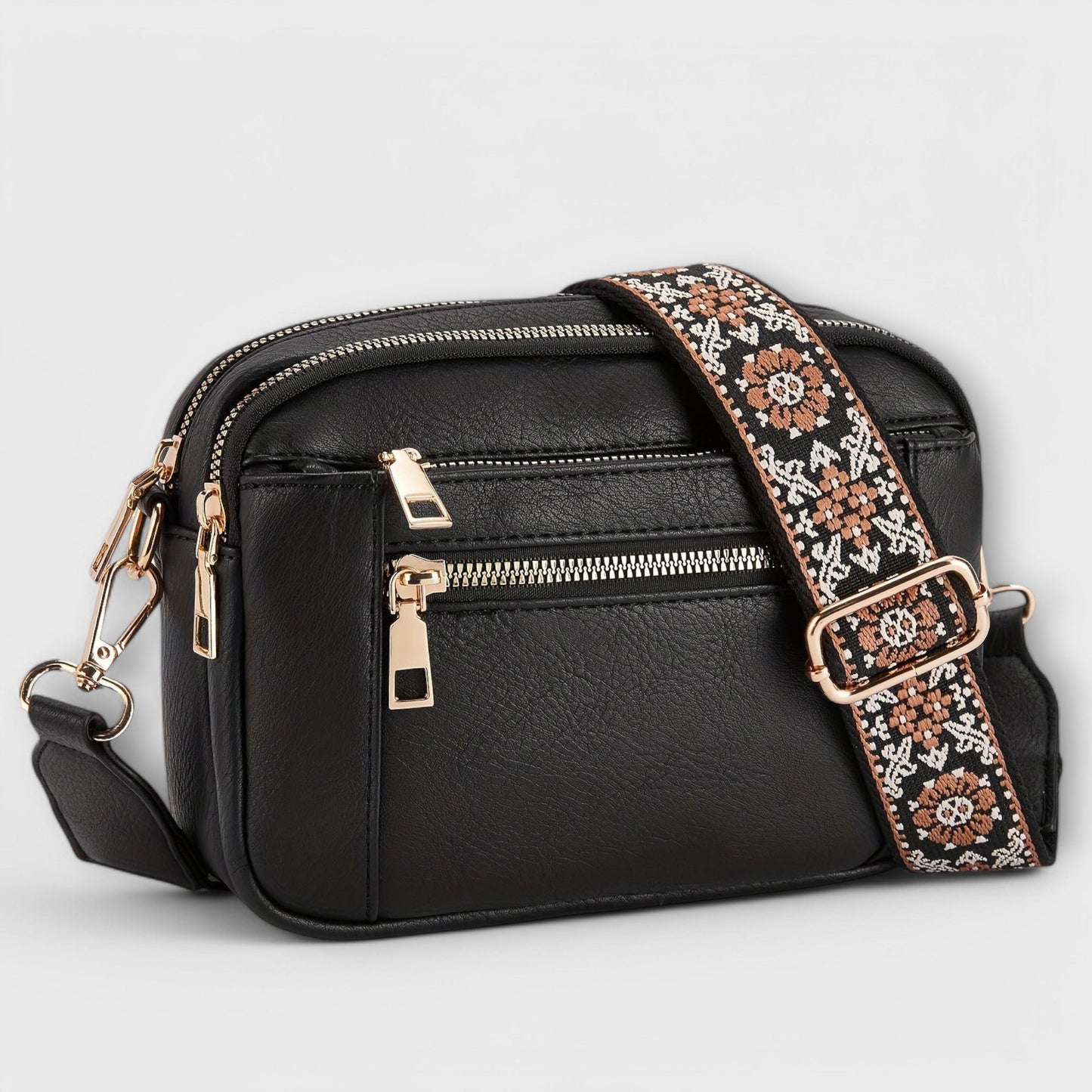 Vallenne™ Crossbody Bag Made of Vegan Leather