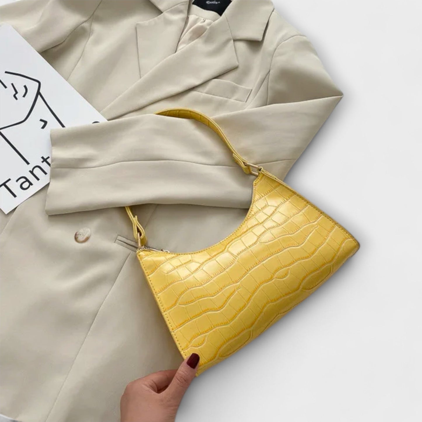 Vallenne™ Shiny Leather Bag