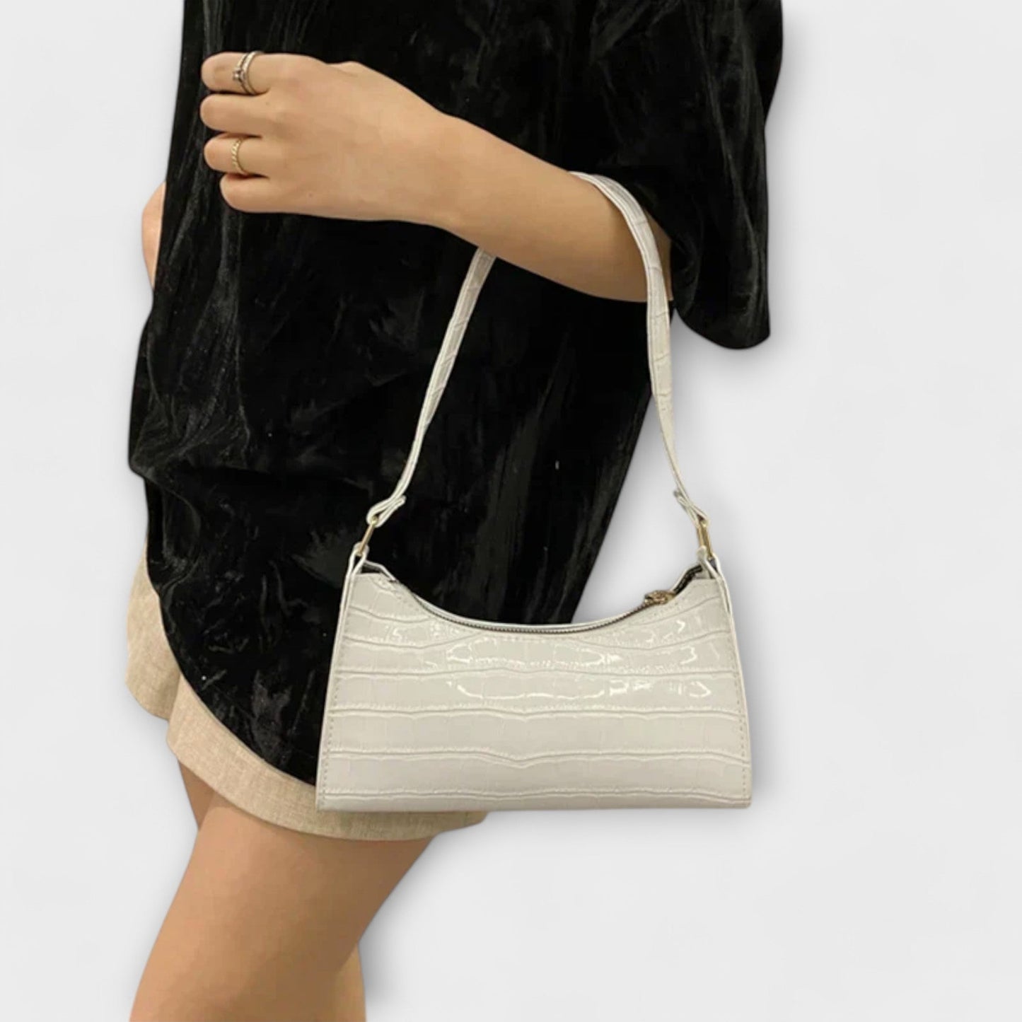 Vallenne™ Shiny Leather Bag