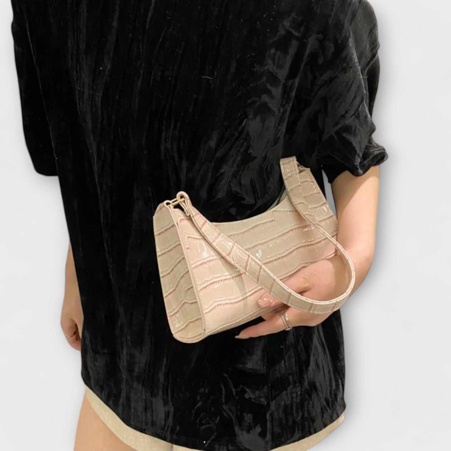 Vallenne™ Shiny Leather Bag