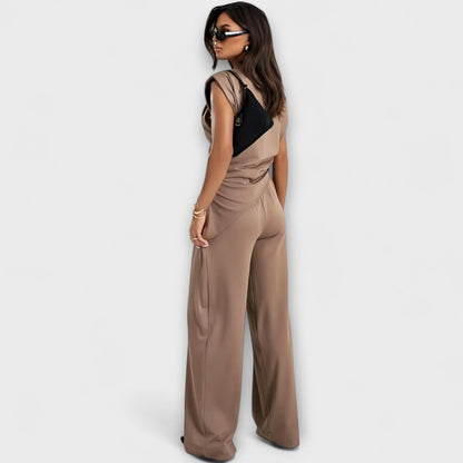 Sofia - Asymmetrical Ensemble with Draped Shoulders