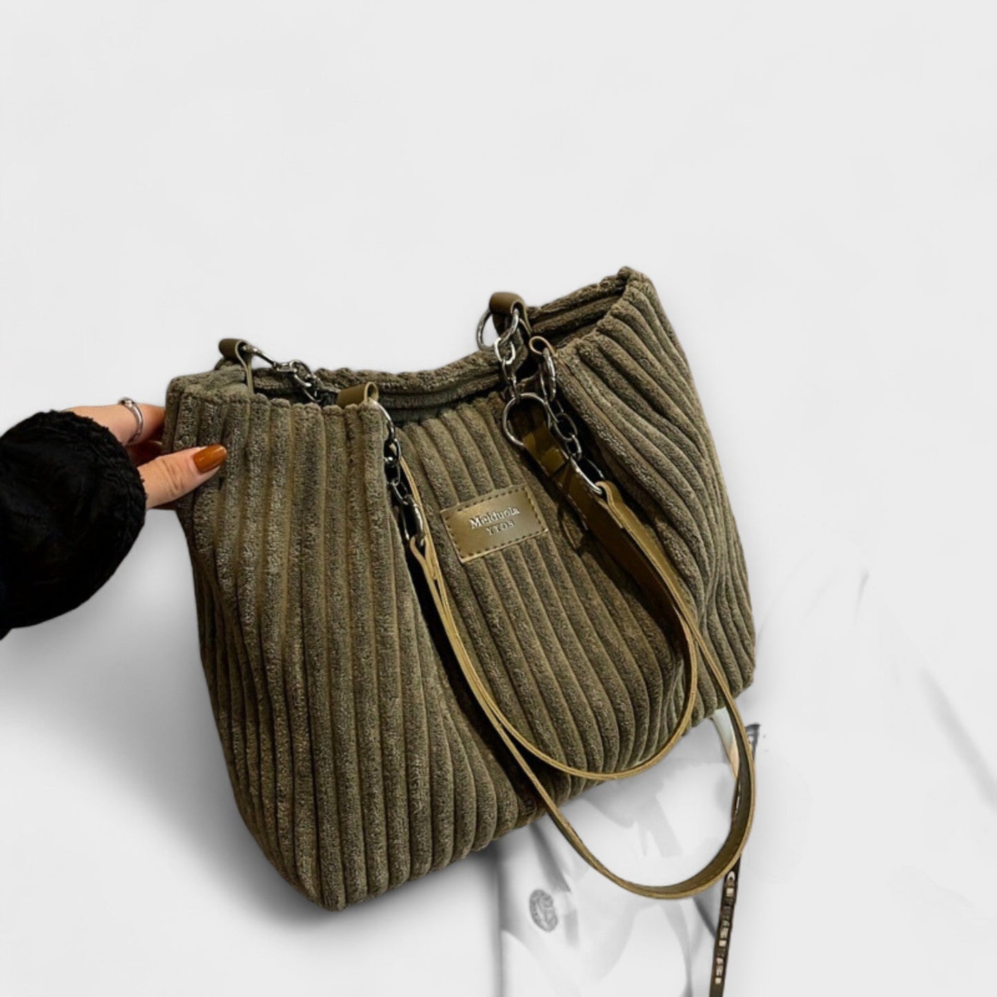 Vallenne™ Soft Cord Shoulder Bag