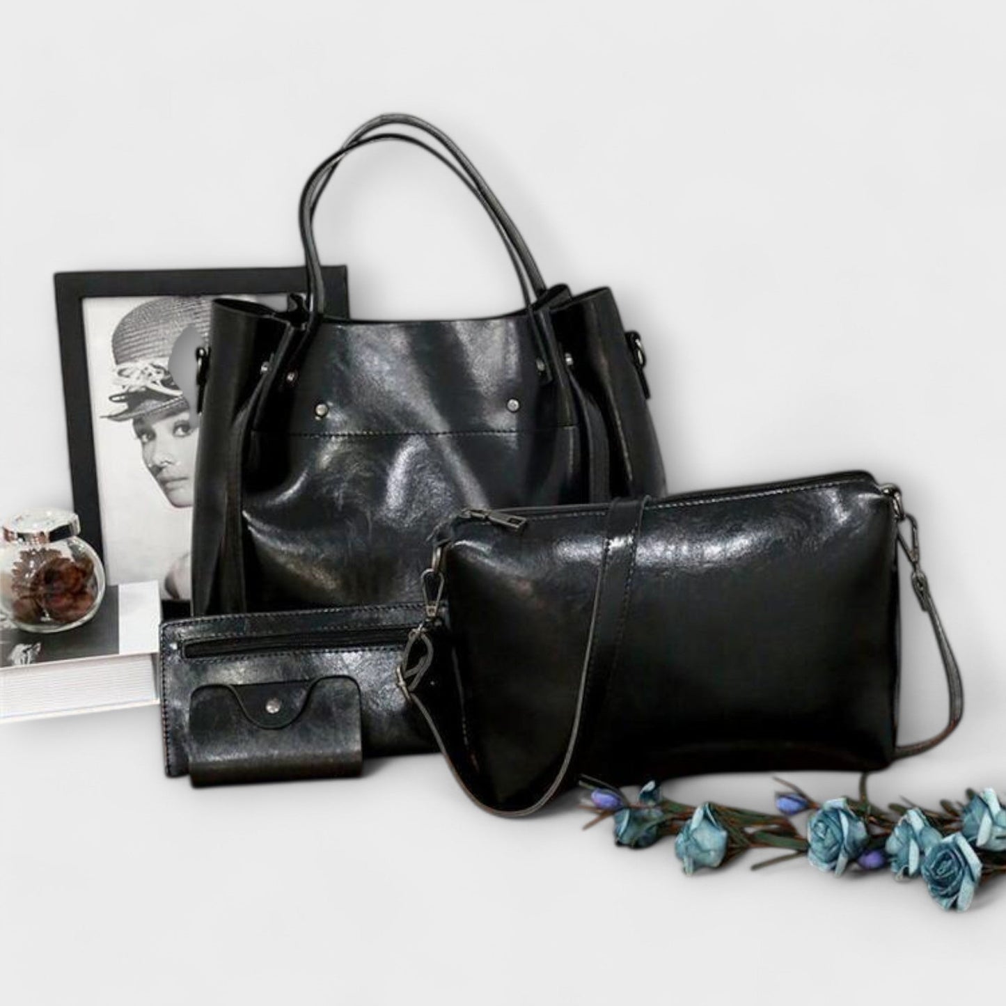 Vallenne™ 4-Piece Vintage Bag Set