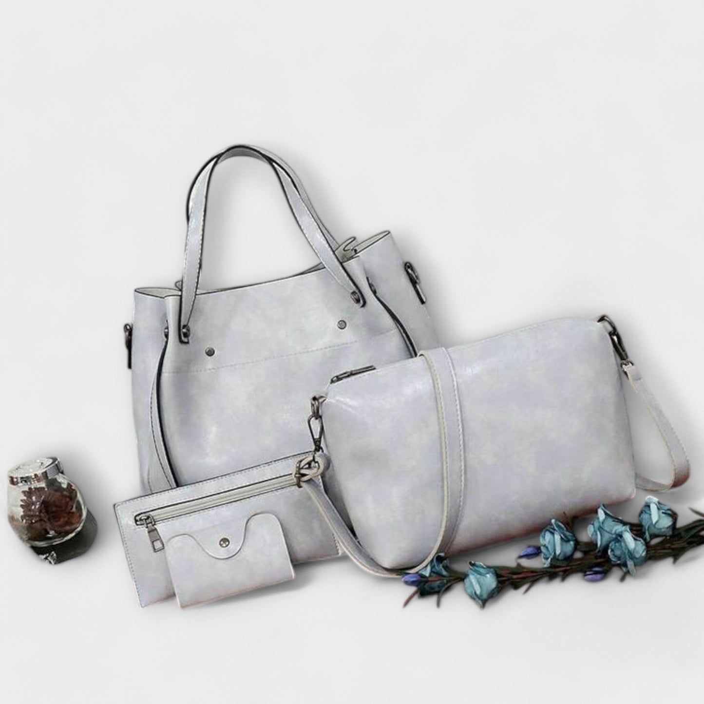 Vallenne™ 4-Piece Vintage Bag Set