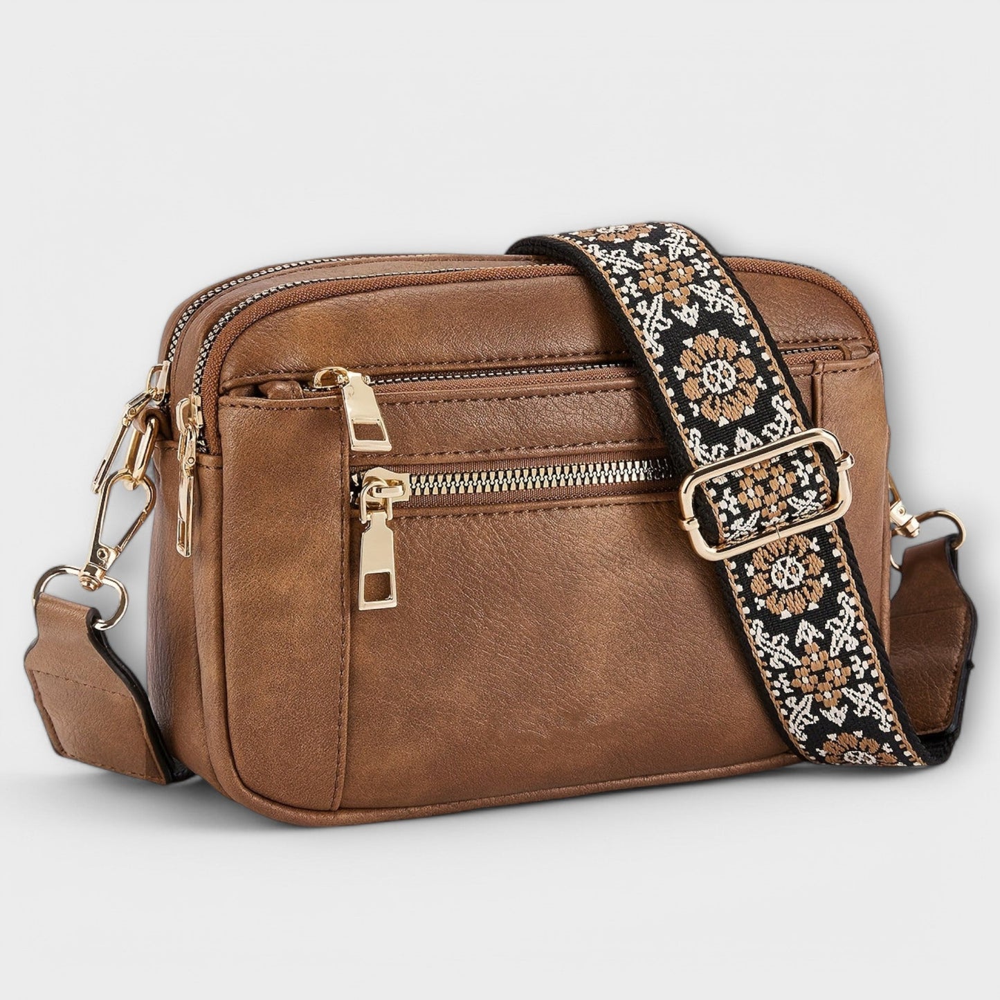 Vallenne™ Crossbody Bag Made of Vegan Leather