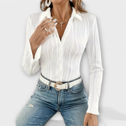 Blouse with Long Sleeves