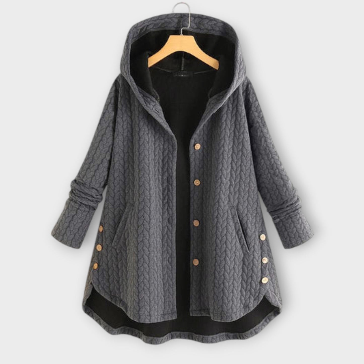 Cozy Jacket with Buttons
