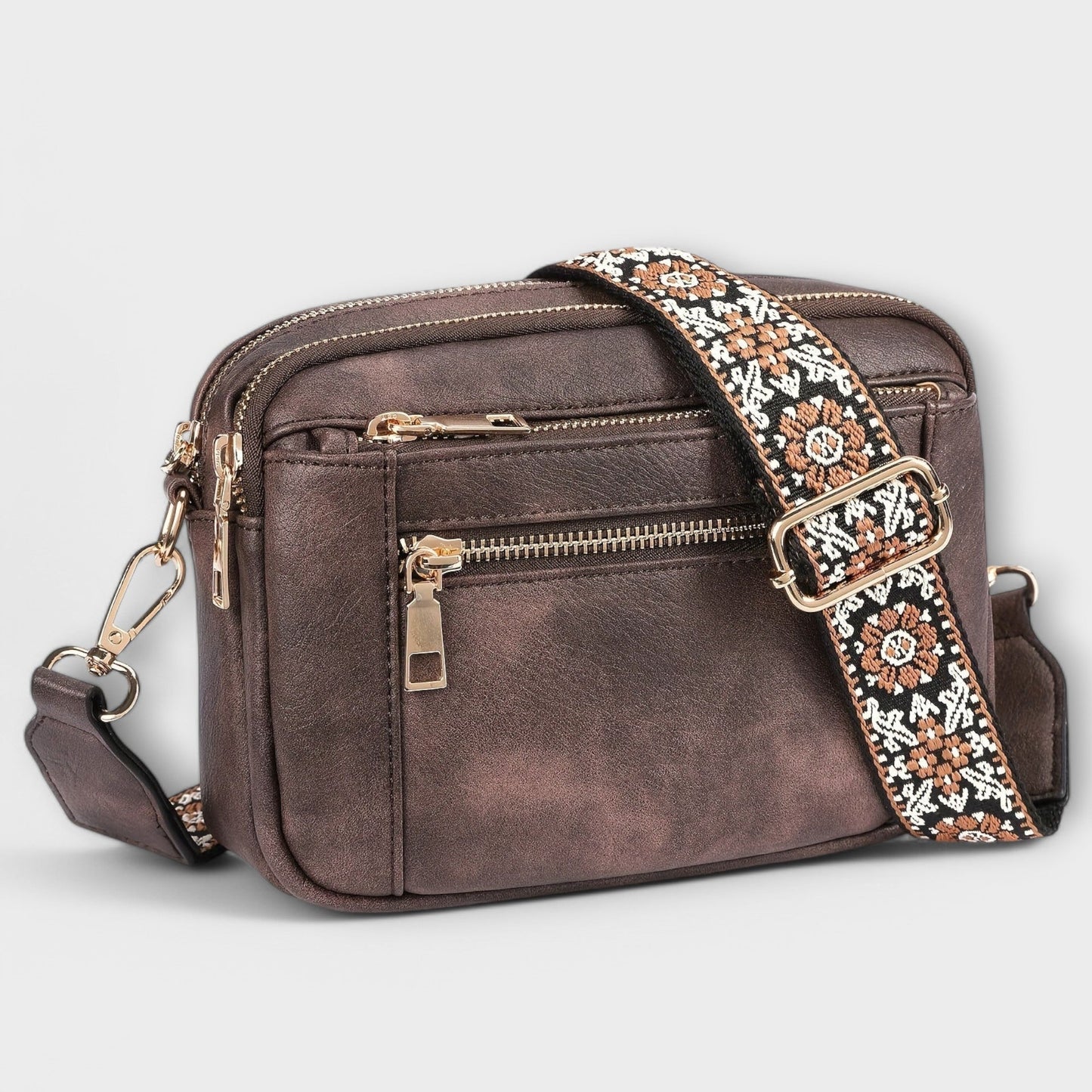 Vallenne™ Crossbody Bag Made of Vegan Leather