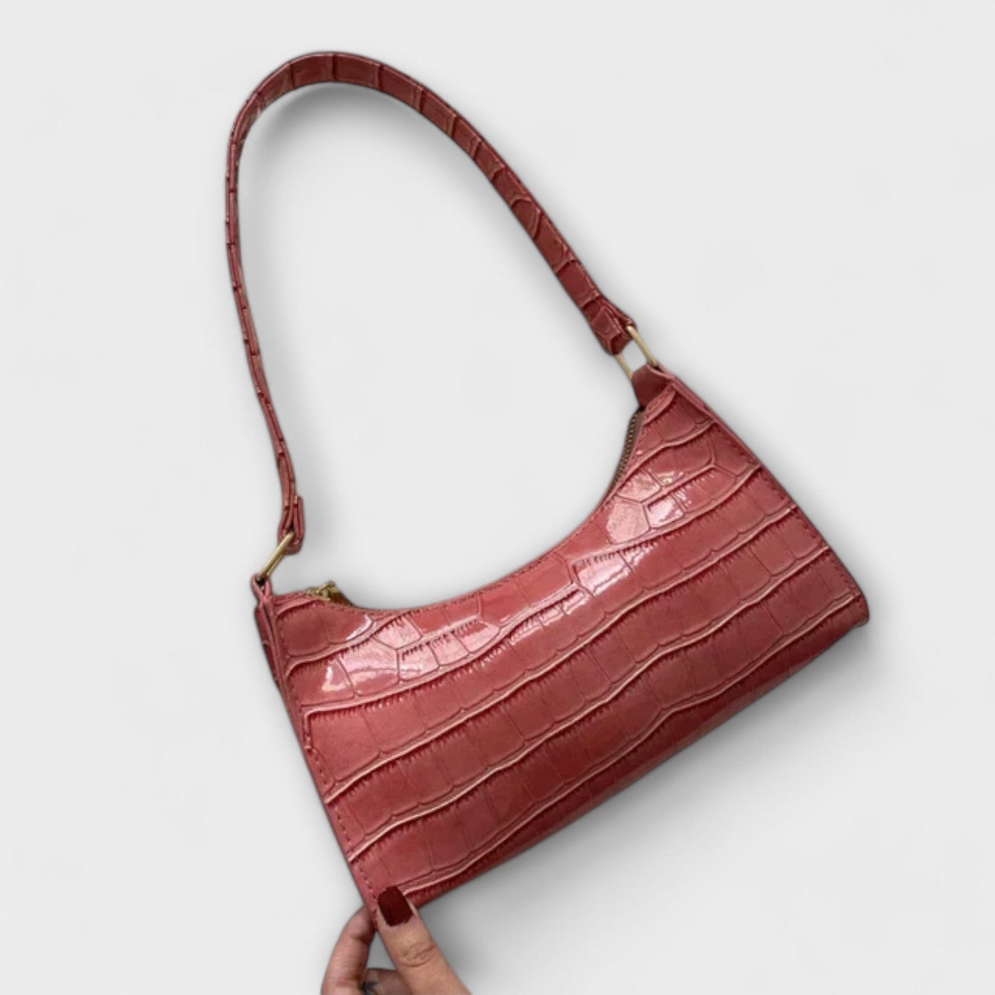 Vallenne™ Shiny Leather Bag