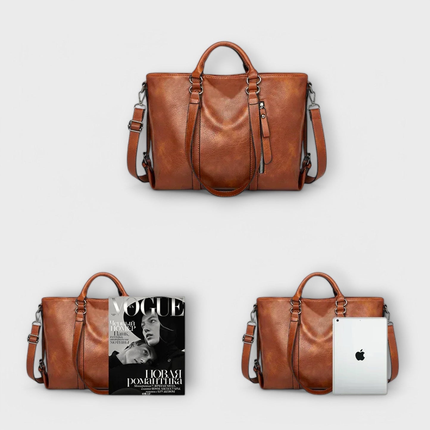 Vallenne™ Large Leather Bag