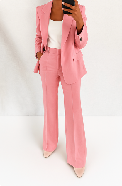 Lauren | Elegant two-piece blazer set with tailored fit and versatility