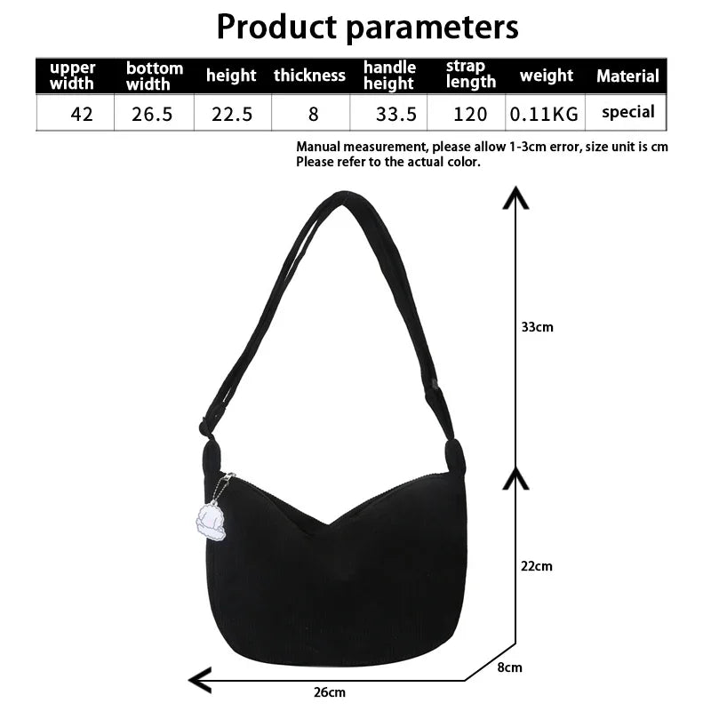 Vallenne™ Cordura Shoulder Bags for Women