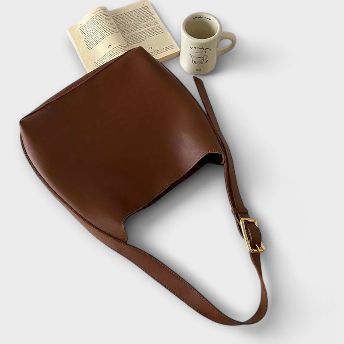 Vallenne™ Elegant Leather Shoulder Bag