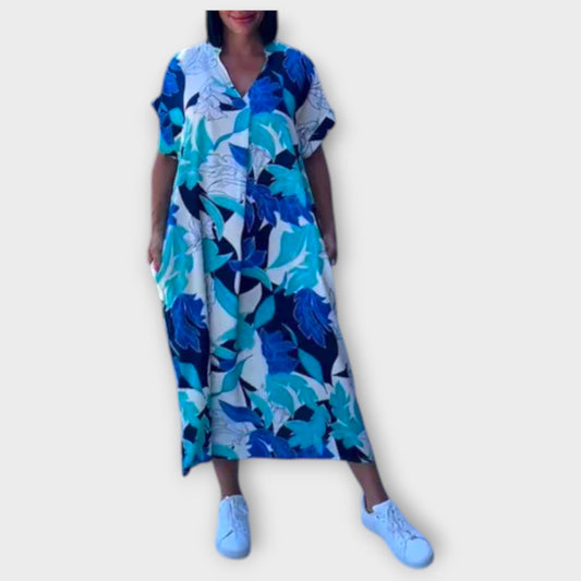 Elena - Elegant Floral Dress